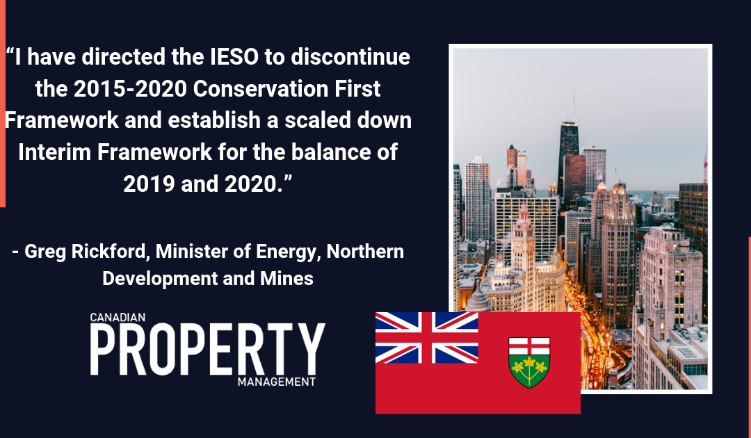 Ontario reroutes electricity conservation and demand management (CDM) program delivery