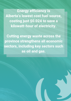 Make Energy Efficiency a Core Part of Alberta’s Economy