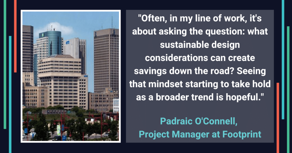 Energy Efficiency Trend Featured in Winnipeg Skyline