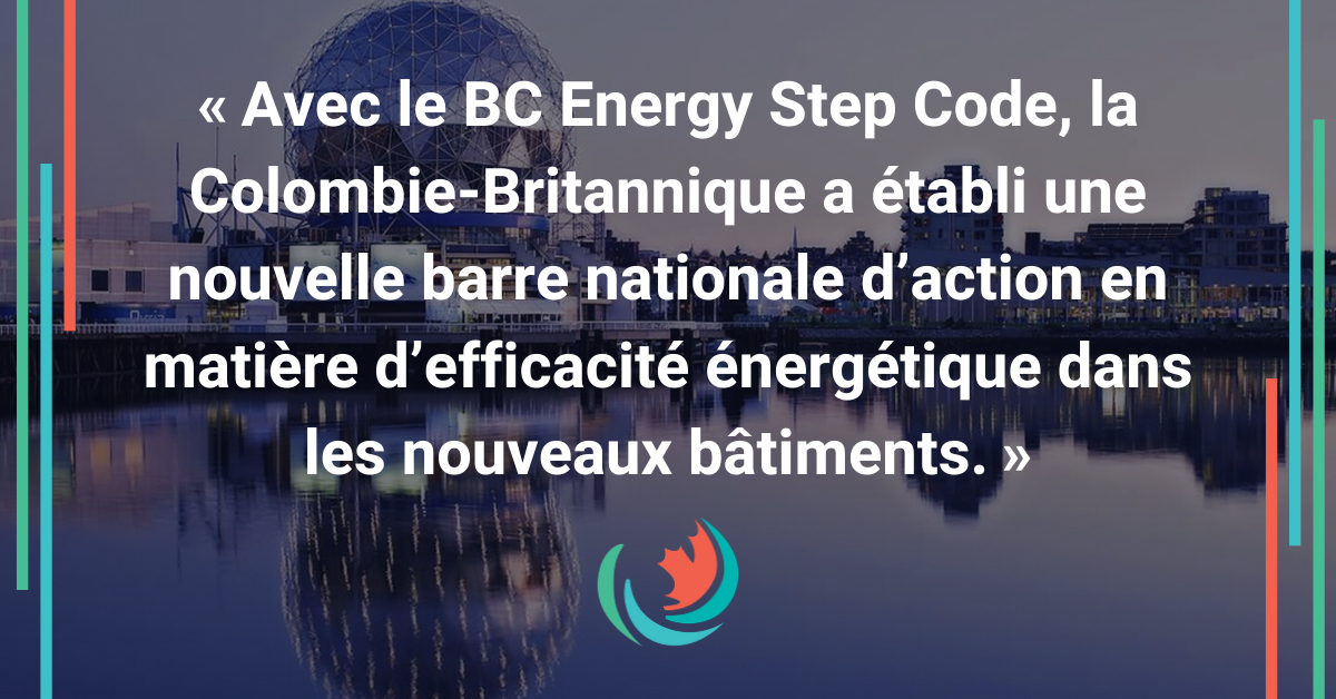 BC Step Code stimule nouveau marché de 3,3 G$