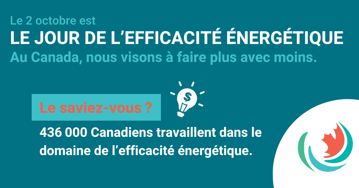 Canadiens célèbrent le Jour de l’efficacité énergétique