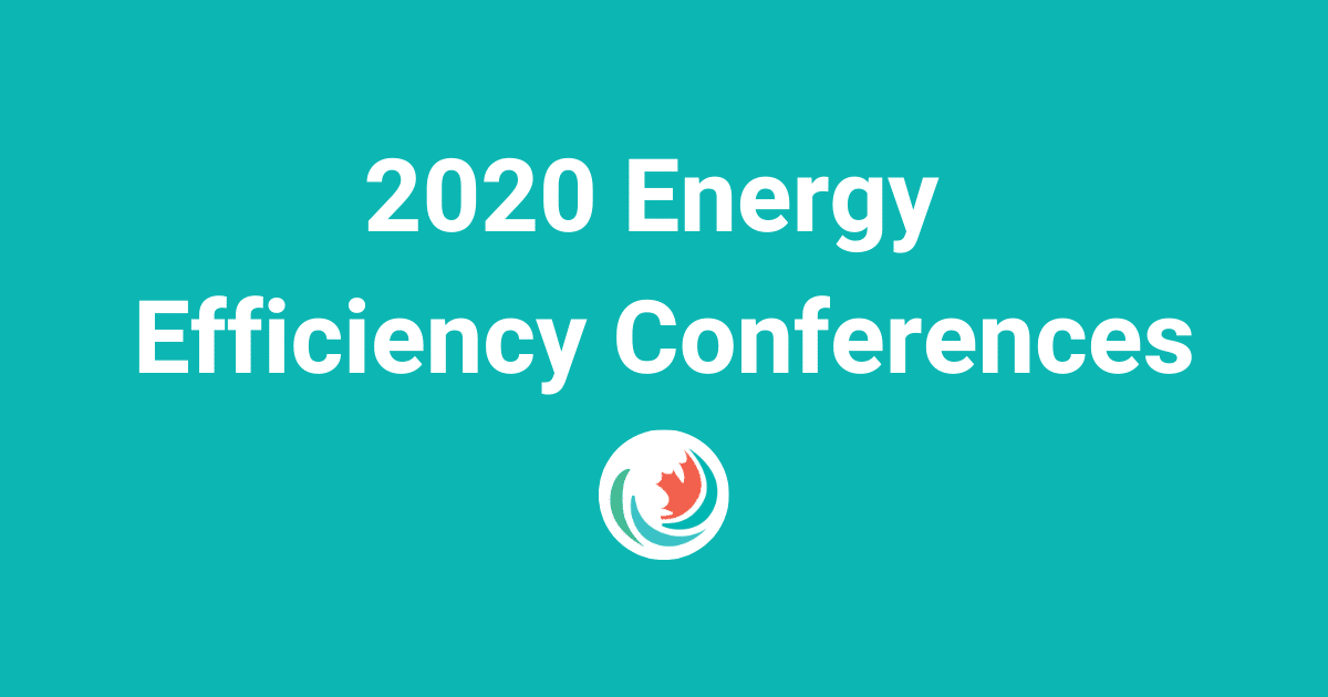 Conférences 2020 en efficacité énergétique