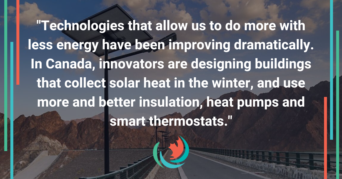 Doing more with less energy goes a long way