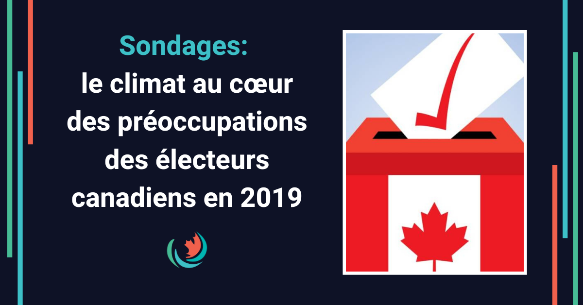 Environnement pourrait gagner dans élections 2019