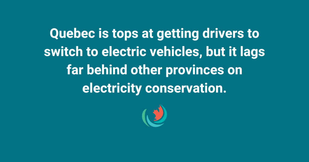 Montreal Gazette: Quebec tops for electric cars but lags in energy conservation