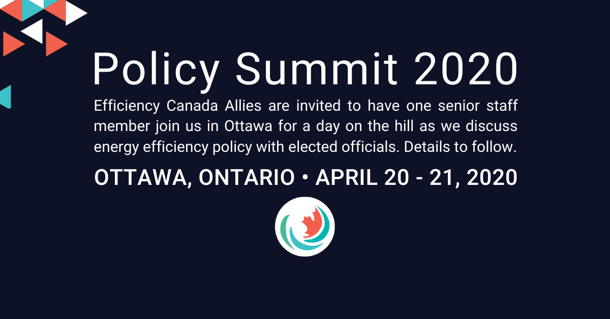 2020 Efficiency Canada Policy Summit