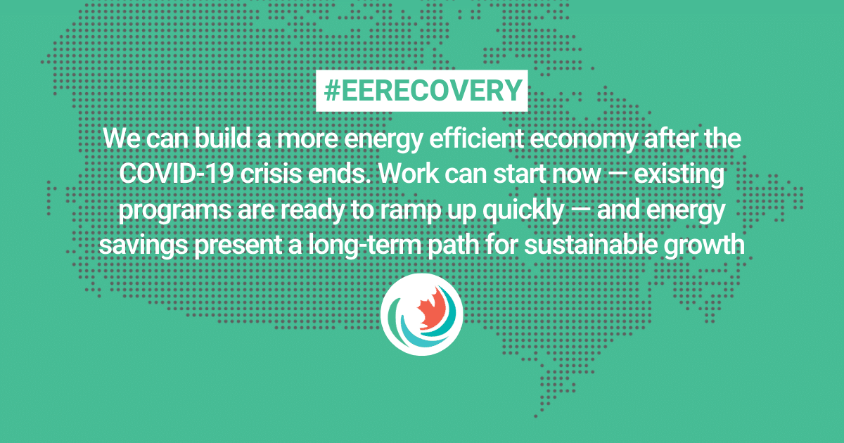 An energy efficient economic recovery in three steps