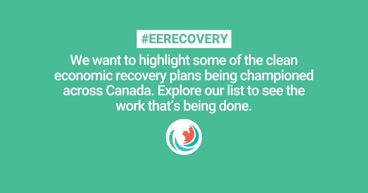 Celebrating Canada’s champions for an energy efficient recovery