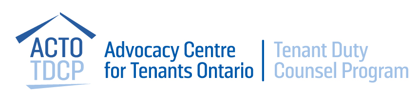 Advocacy Centre for Tenants Ontario Logo ACTO