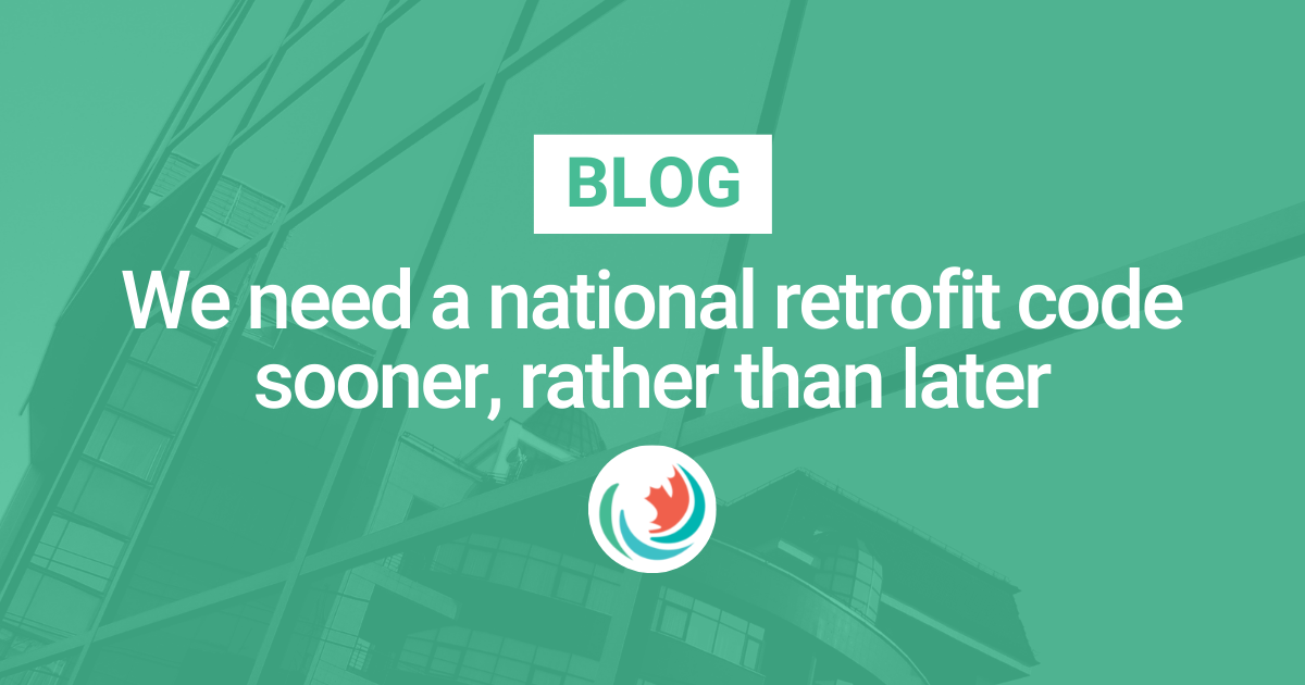 We need a national retrofit code sooner, rather than later