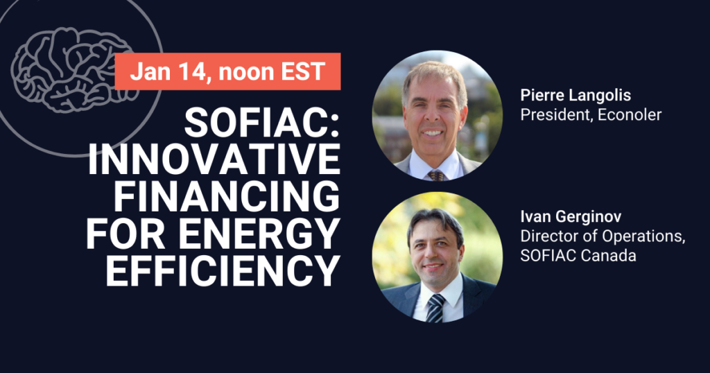 SOFIAC: Innovative Financing for Energy Efficiency