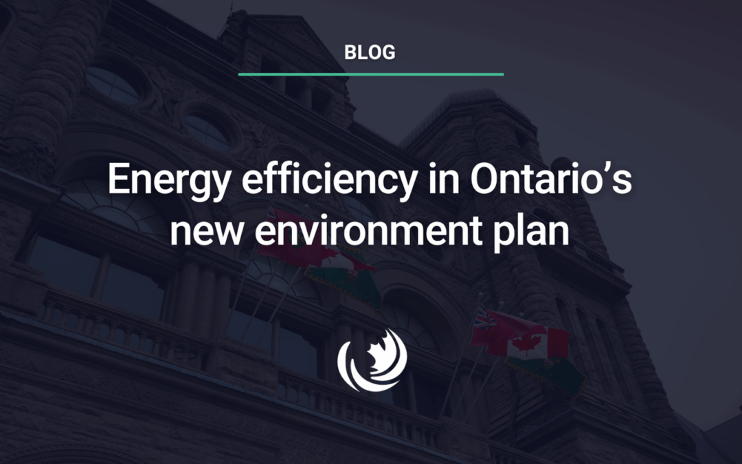 Plan Environnemental de l’Ontario: mesures EE