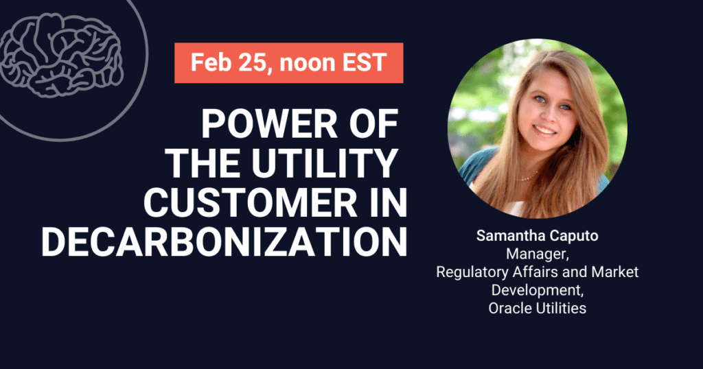Power of the Utility Customer in Decarbonization
