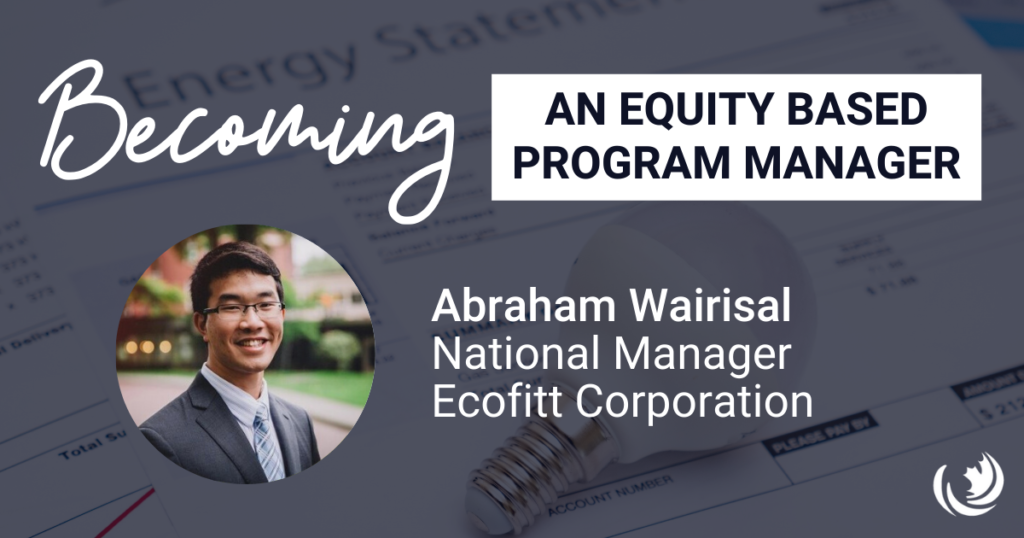 Becoming an Equity Based Program Manager