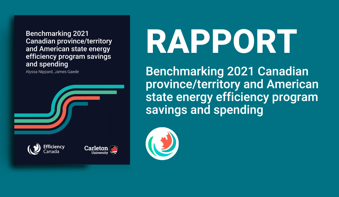 Benchmarking Canadian province and American state energy efficiency program savings and spending