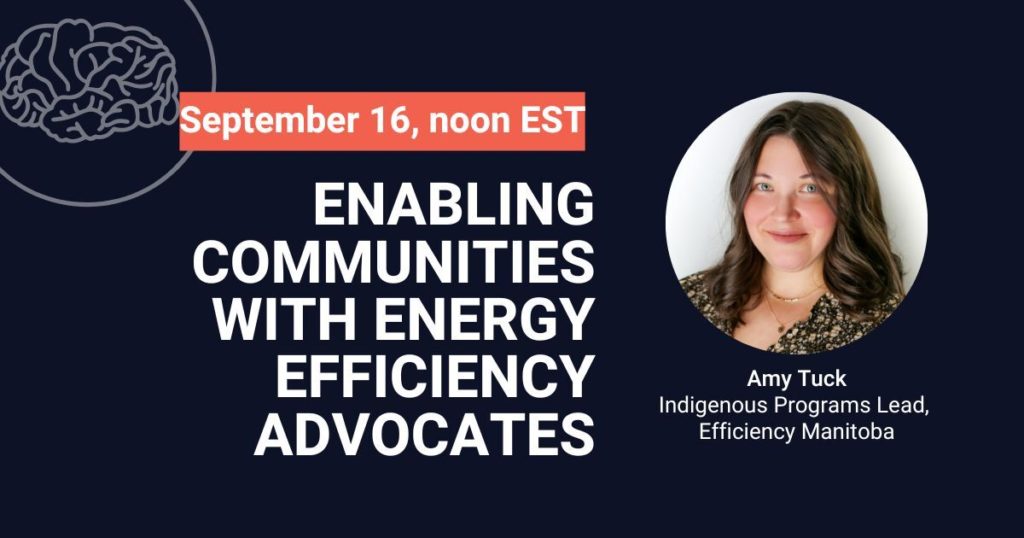 Enabling Communities with Energy Efficiency Advocates