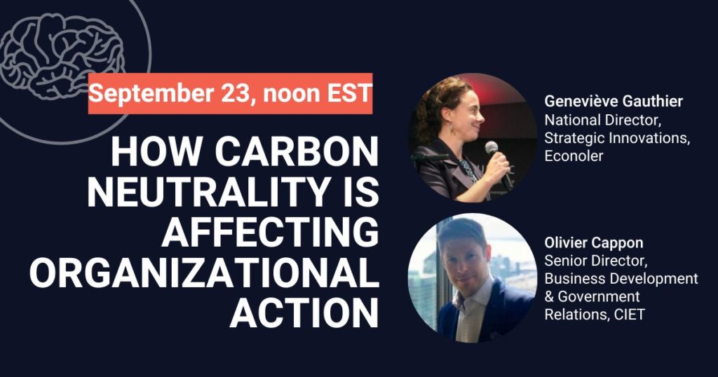 How carbon neutrality is affecting organizational action (part two)