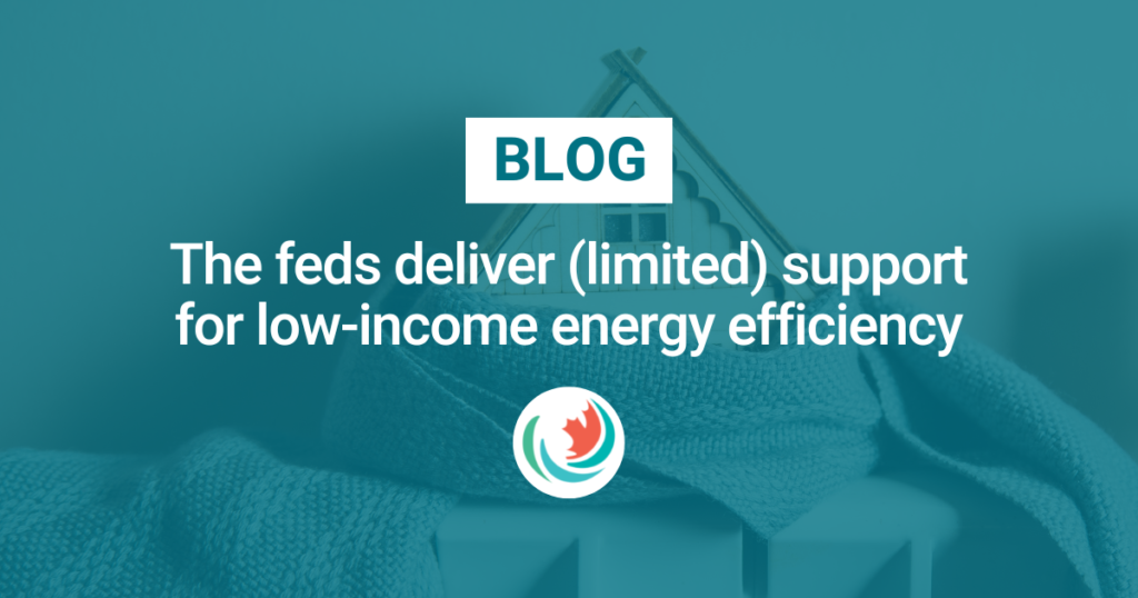 The feds deliver (limited) support for low-income energy efficiency