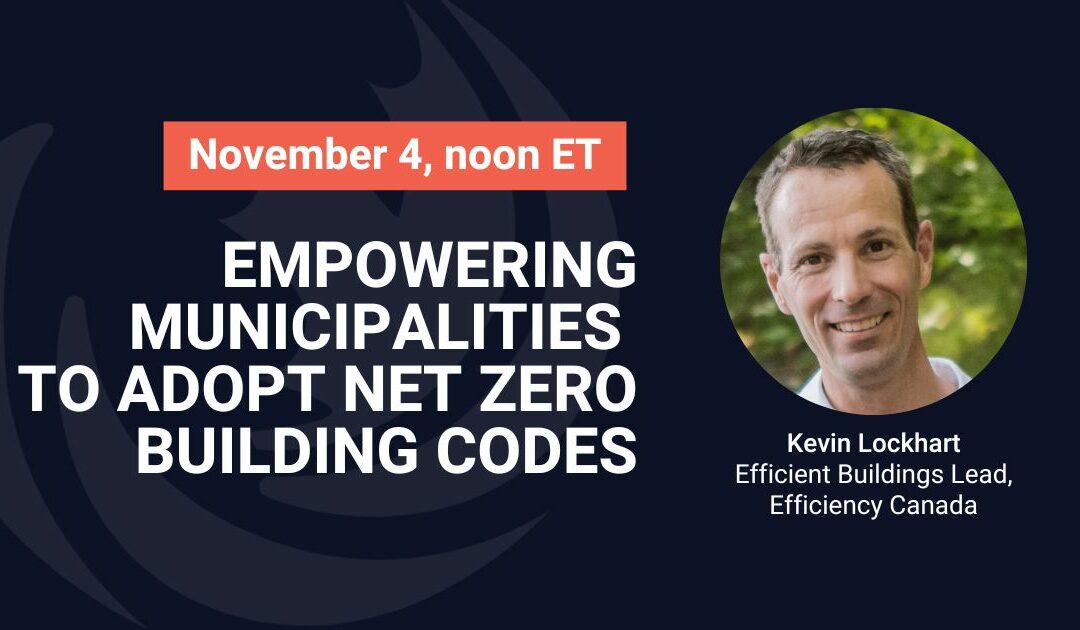 Empowering municipalities to adopt net-zero building codes
