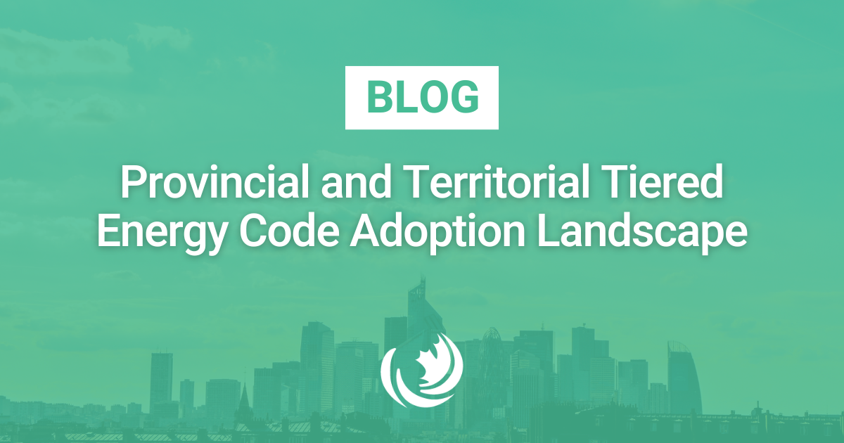 Provincial and Territorial Tiered Energy Code Adoption Landscape