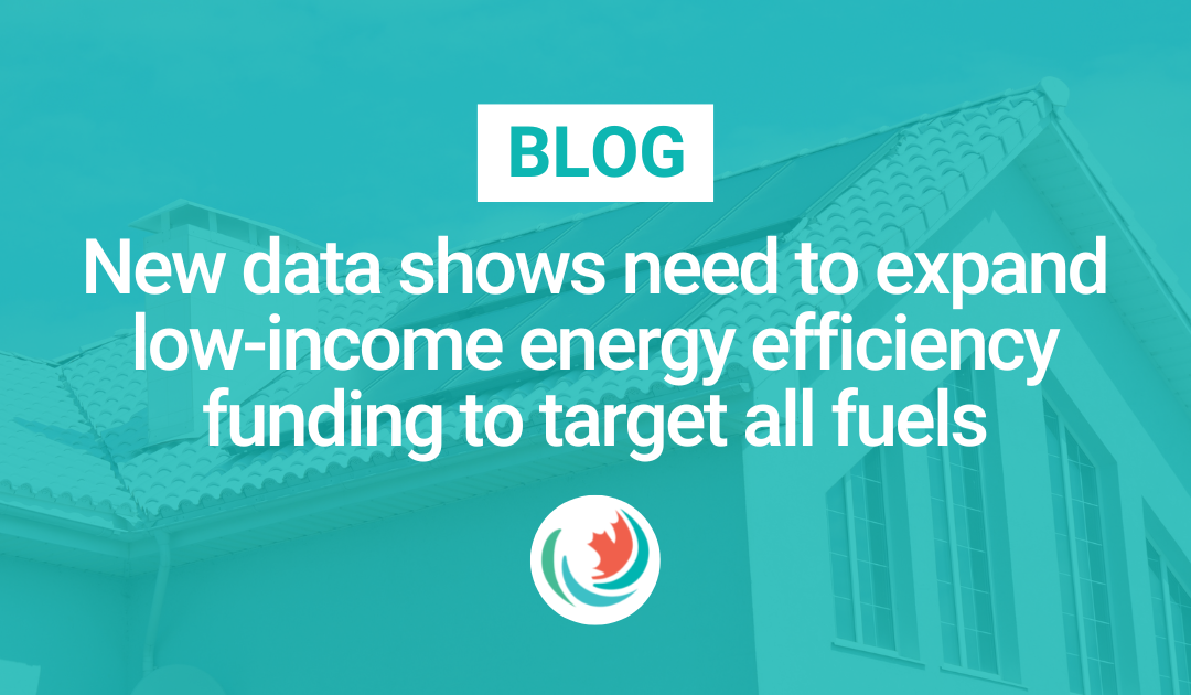 New data shows need to expand low-income energy efficiency funding to target all fuels