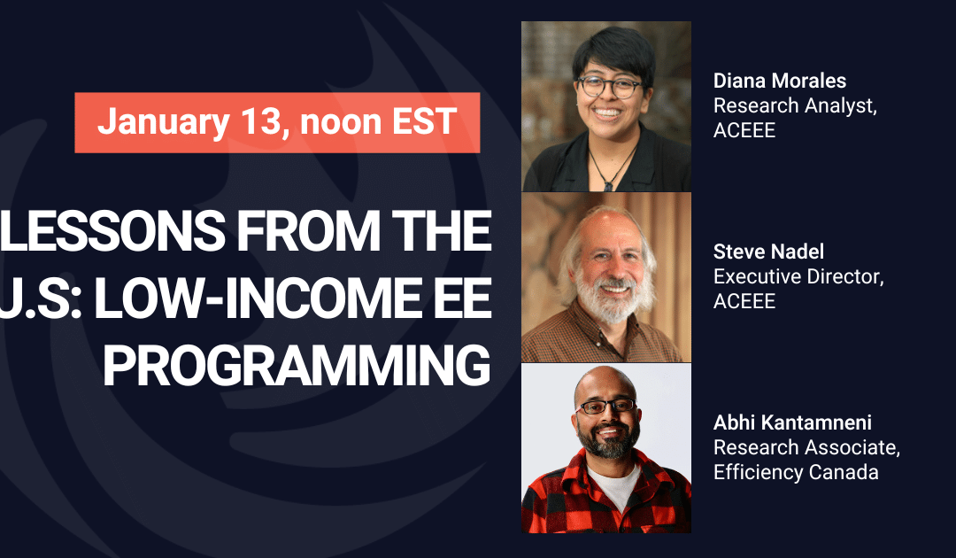 Lessons from the U.S: Low-income EE Programming