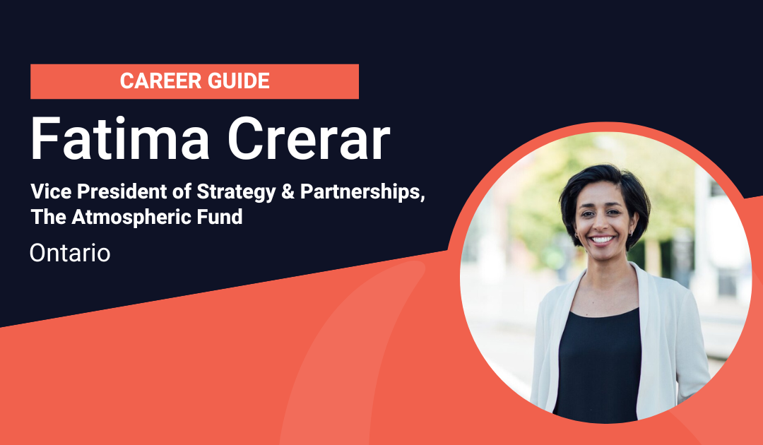 Meet our Career Guide: Fatima Crerar