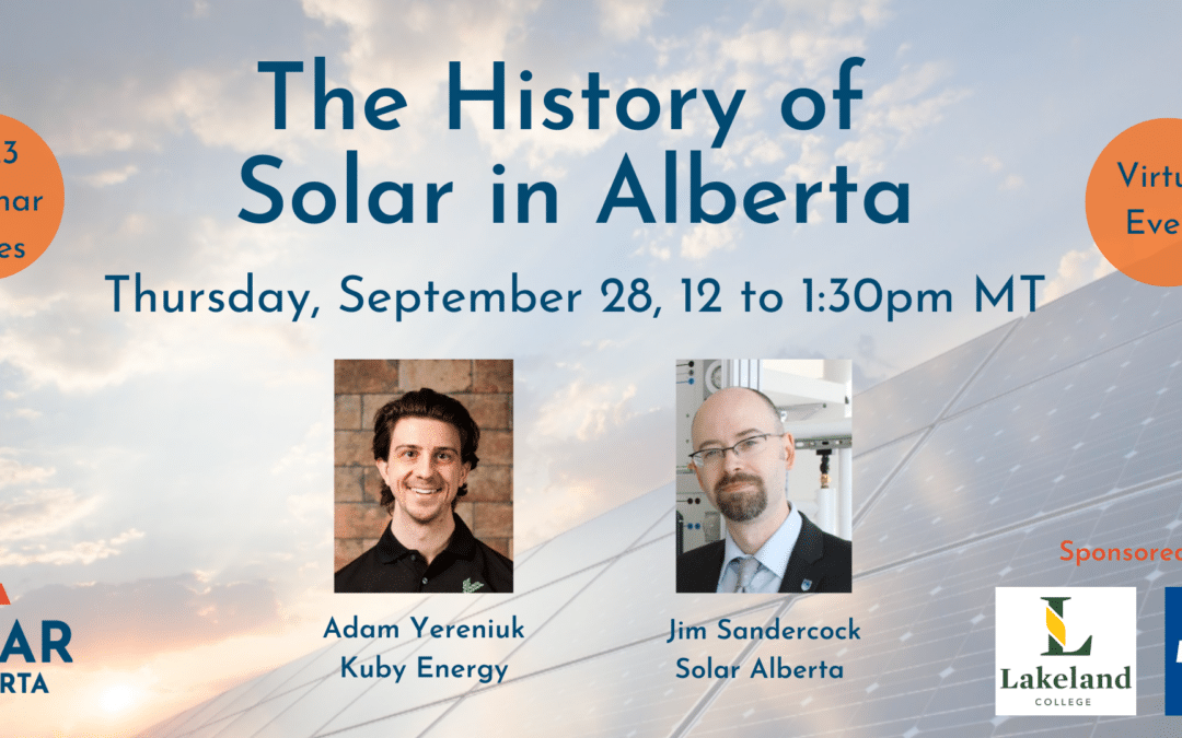 The History of Solar in Alberta