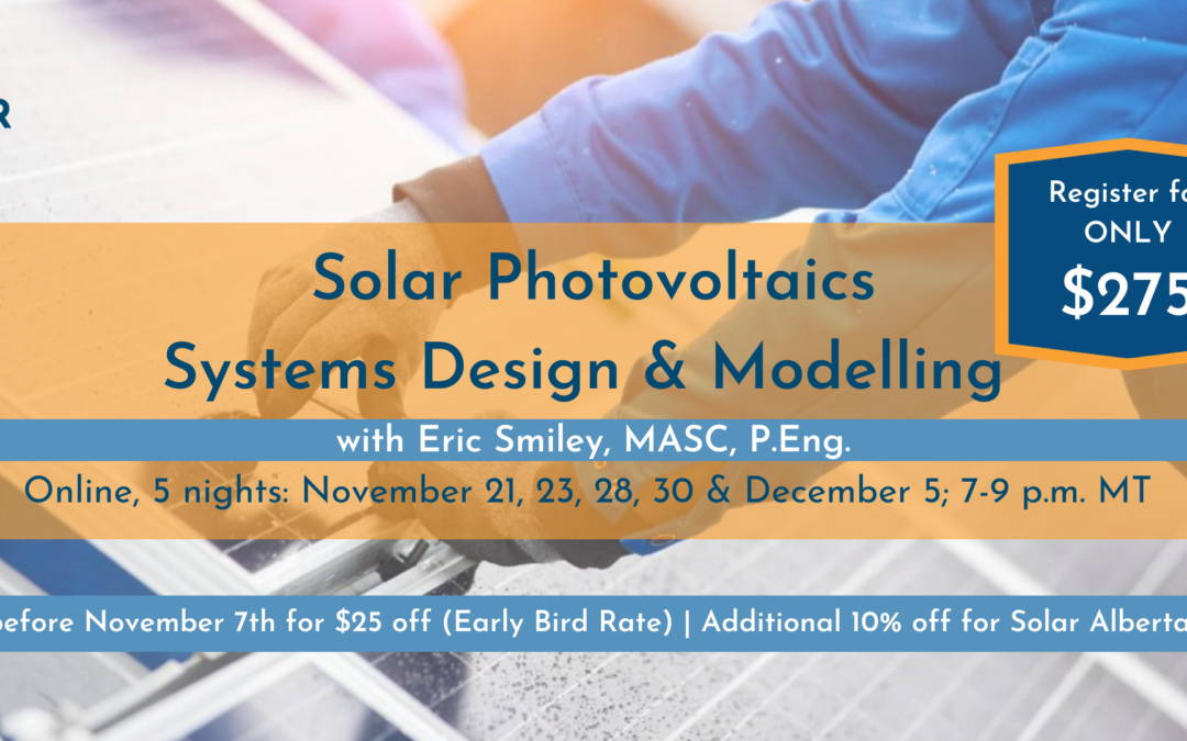 Solar PV Systems Design and Modelling Online Course