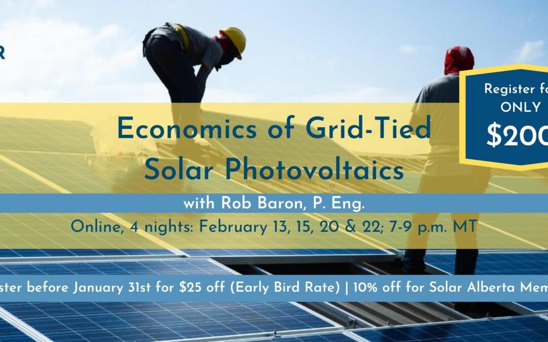 Economics of Grid-Tied Solar Photovoltaics