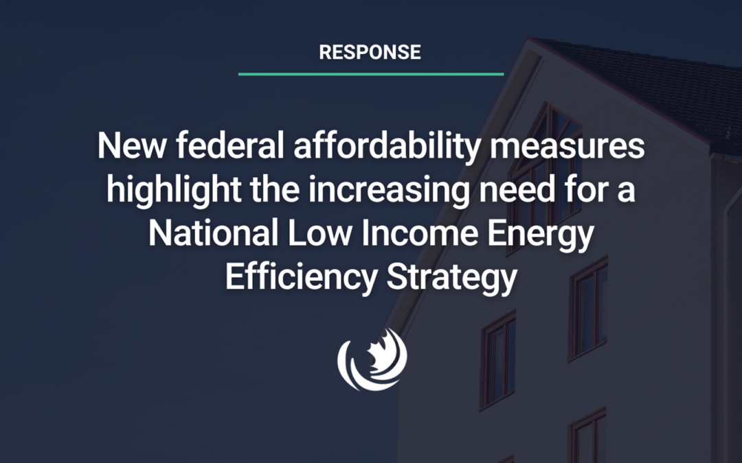 Statement in response to the federal government’s energy affordability announcement