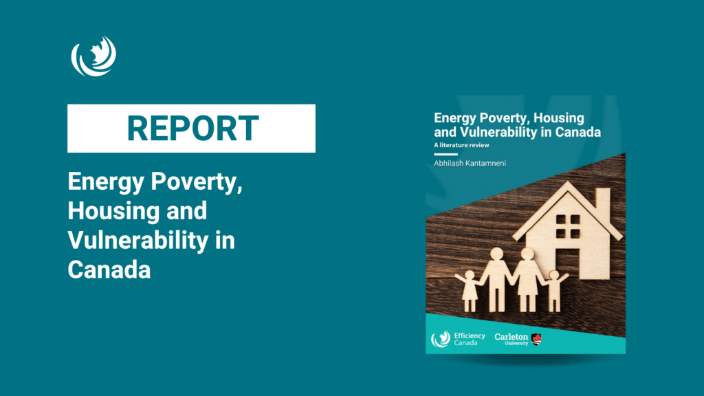 Energy Poverty, Housing and Vulnerability in Canada