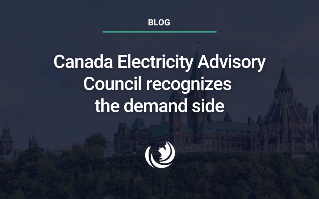 Canada Electricity Advisory Council recognizes the demand side